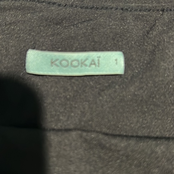 Black kookai maxi skirt with split size 1 - Picture 4 of 4